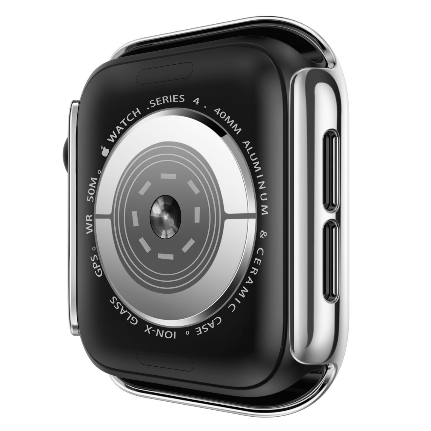 Ốp Case Thinfit Mạ Crom cho Apple Watch Series 4/5/6/SE Size 40mm/44mm