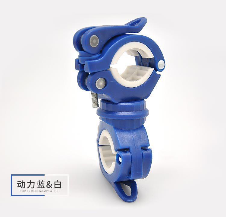 360 ° Đèn pin LED dành cho xe đạp Đèn pin gắn trên xe đạp Giá đỡ đèn kẹp Đèn pin đi xe đạp kẹp đèn pha Giá đỡ đèn phụ kiện thiết bị đi xe