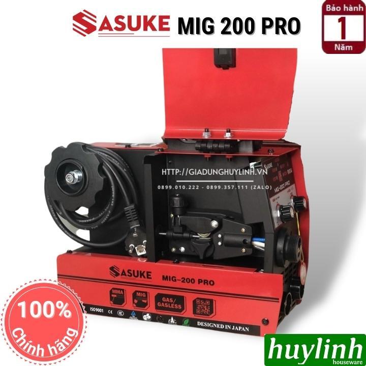 Máy hàn 3 chức năng Sasuke MIG 200 PRO - Tặng cuộn dây 1kg  - Hàng chính hãng