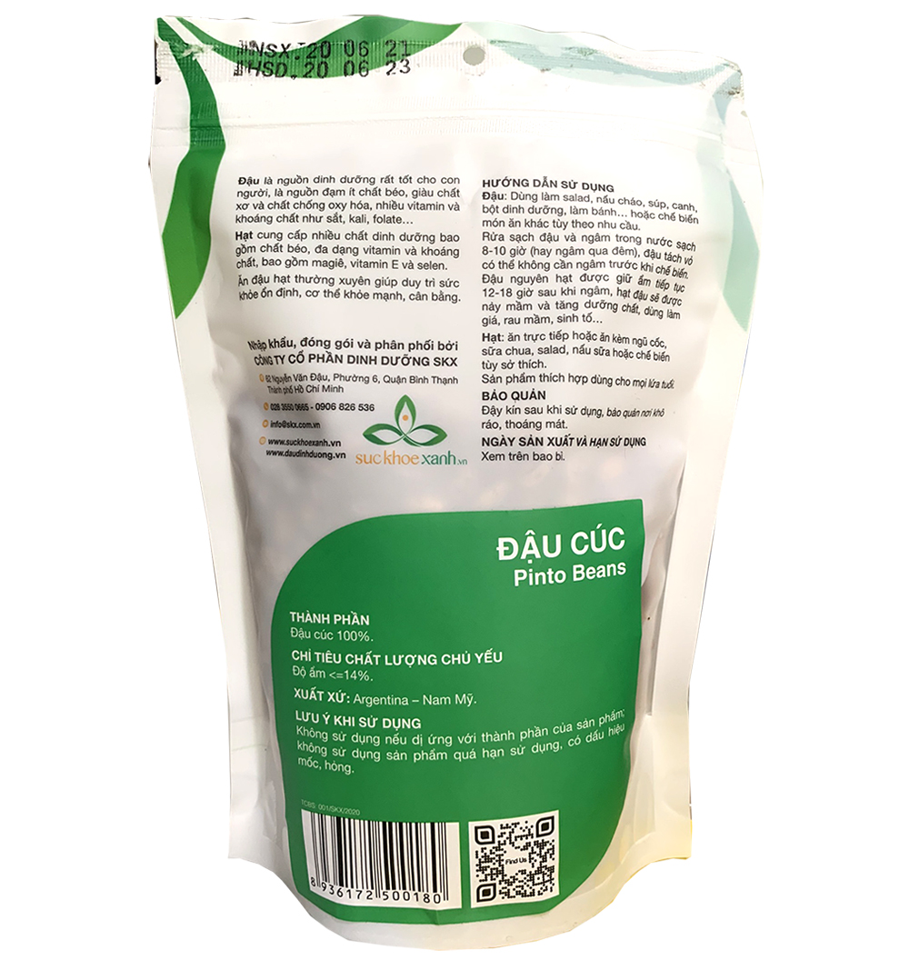 Đậu cúc Pinto Beans