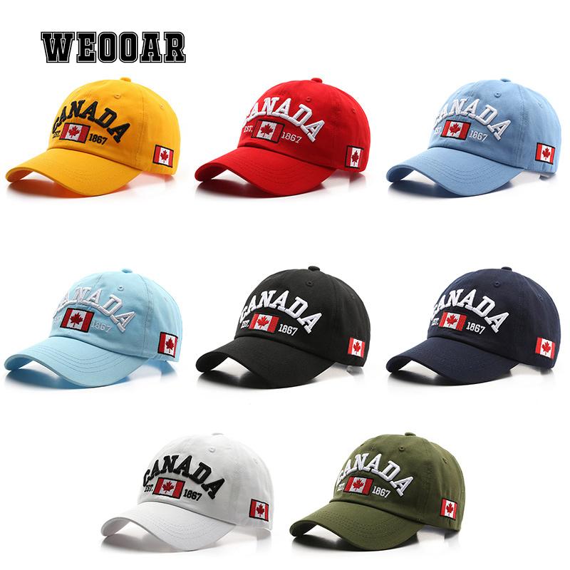 Weooar canada Xóa xương Mũ bóng chày nam cho phụ nữ mũ Snapback 2022 Cotton Golf Trucker Mũ Hip Hop Mũ MZ140 Color: Army Green Size: 55-60cm