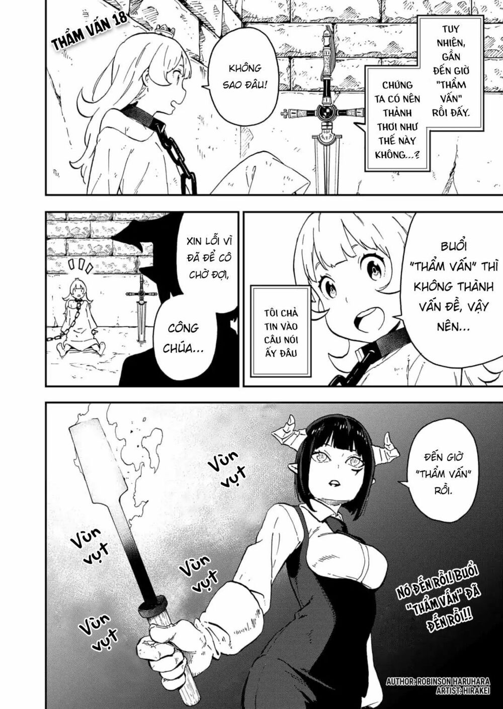 đến giờ "thẩm vấn" rồi, thưa công chúa! chapter 18 2