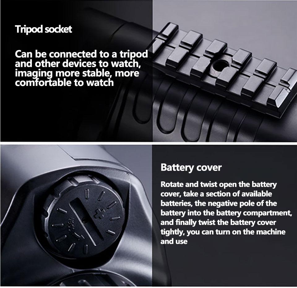 Danh sách cao tần số cao Thùng đêm Tầm nhìn Night Binoculars Kính viễn vọng Khoảng cách tầm nhìn hiệu quả 200m