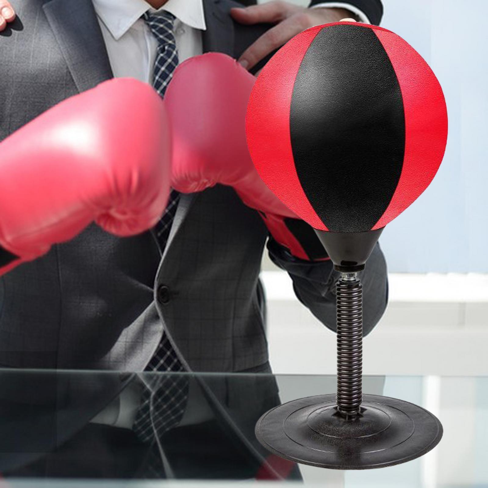 Speed Ball Boxing Sparring Exercise Mma with Suction Base Desktop Punching Bag