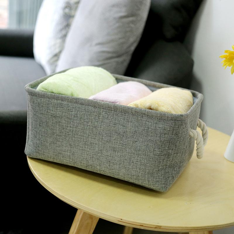 Giỏ Vải Đựng Quần Áo Có Quai Xách Tiện Lợi