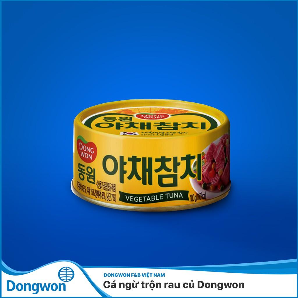 Cá ngừ trộn rau củ Dongwon