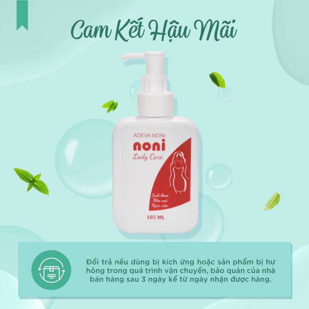 Dung Dịch Vệ Sinh Phụ Nữ ADEVA NONI LADY CARE Chiết Xuất Thảo Mộc Giảm Viêm Ngứa, Hiệu Quả - Dung Tích 185ML