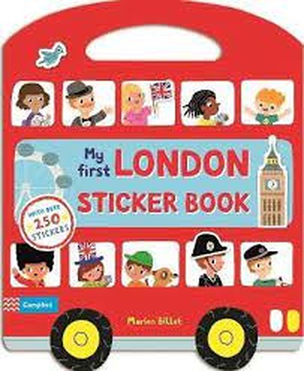 Sách tương tác tiếng anh - My First London Sticker Book