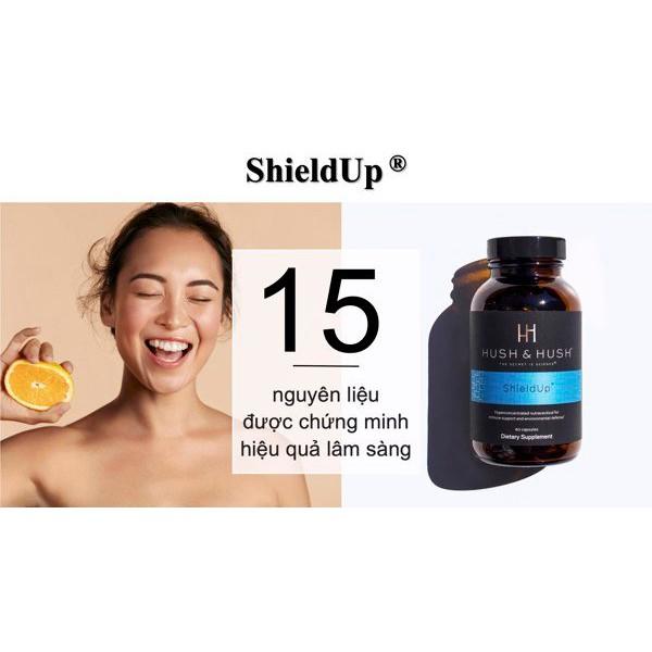 Viên Uống Chống Nắng, Bảo Vệ Da Image Skincare Hush & Hush Shield Up 60viên