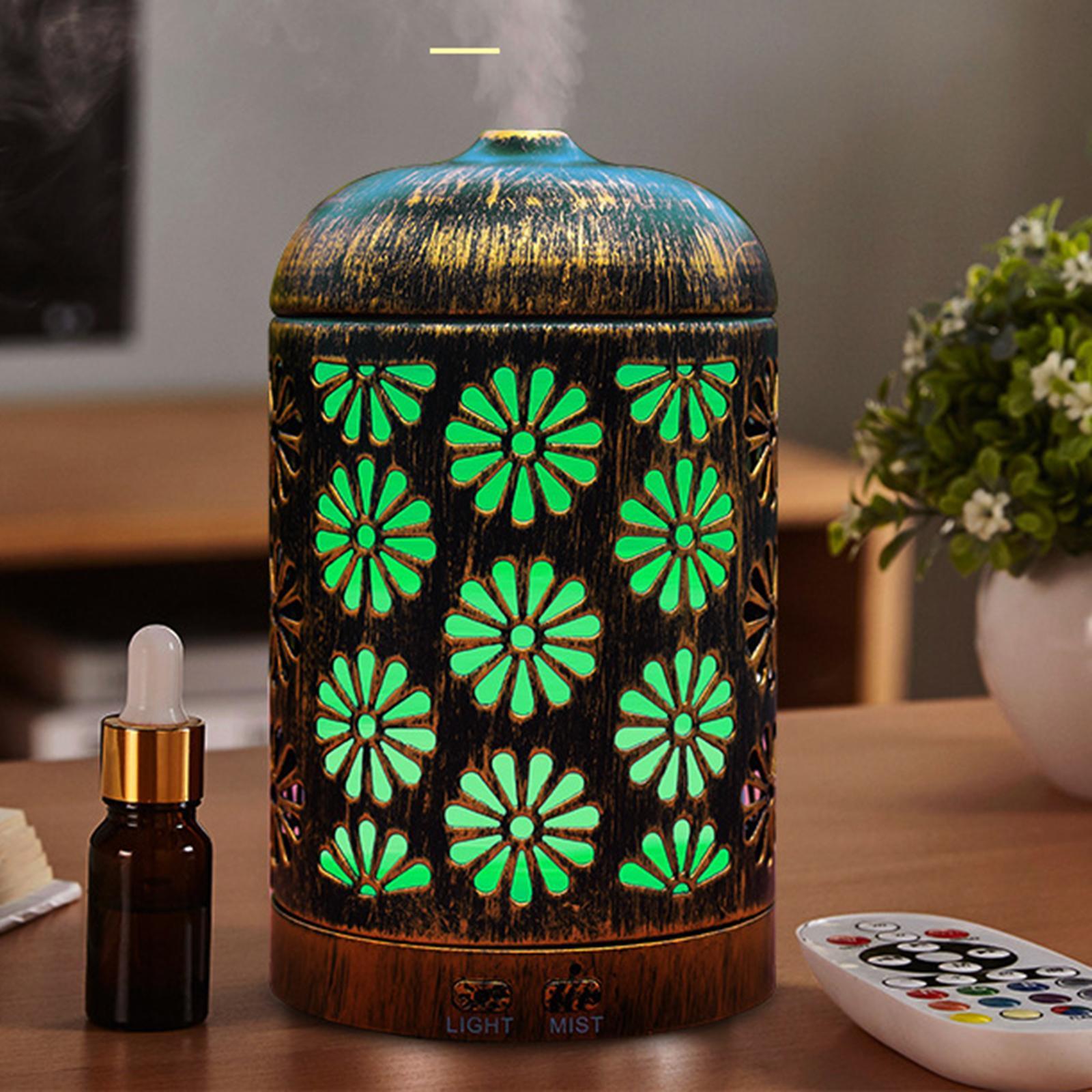 Portable Humidifier Aroma Essential Oil Diffuser Night Light