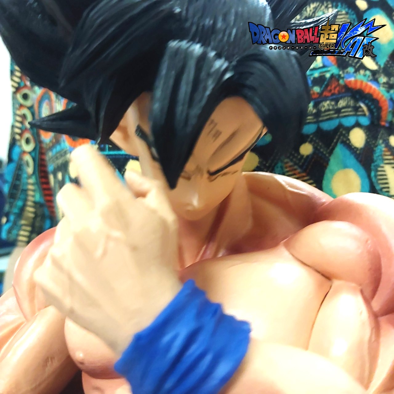 Mô hình Son goku lớn 45Cm 2 hình thái Vô cực và tóc đen nhựa đặt tự nhiên nguyên khối Anime Dragonball 2046 9