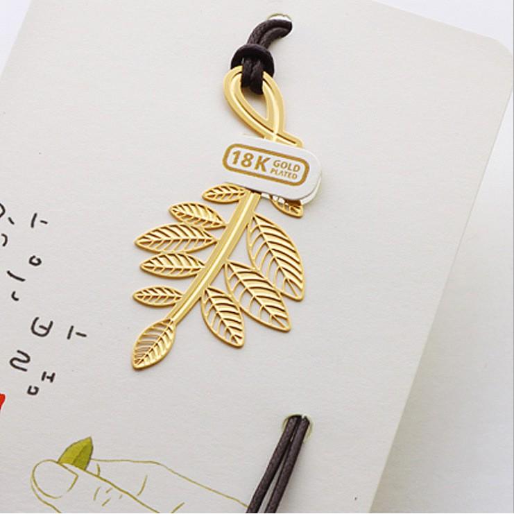 Kim loại bookmark cây tinh tế Hàn Quốc