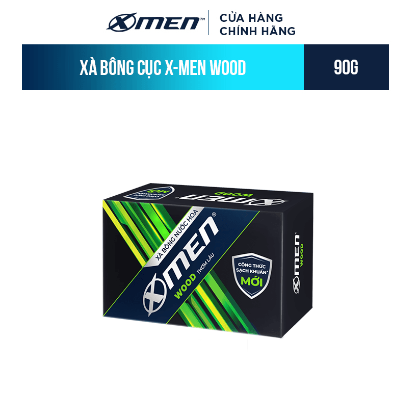 Xà Bông Cục X-Men Wood (90g)