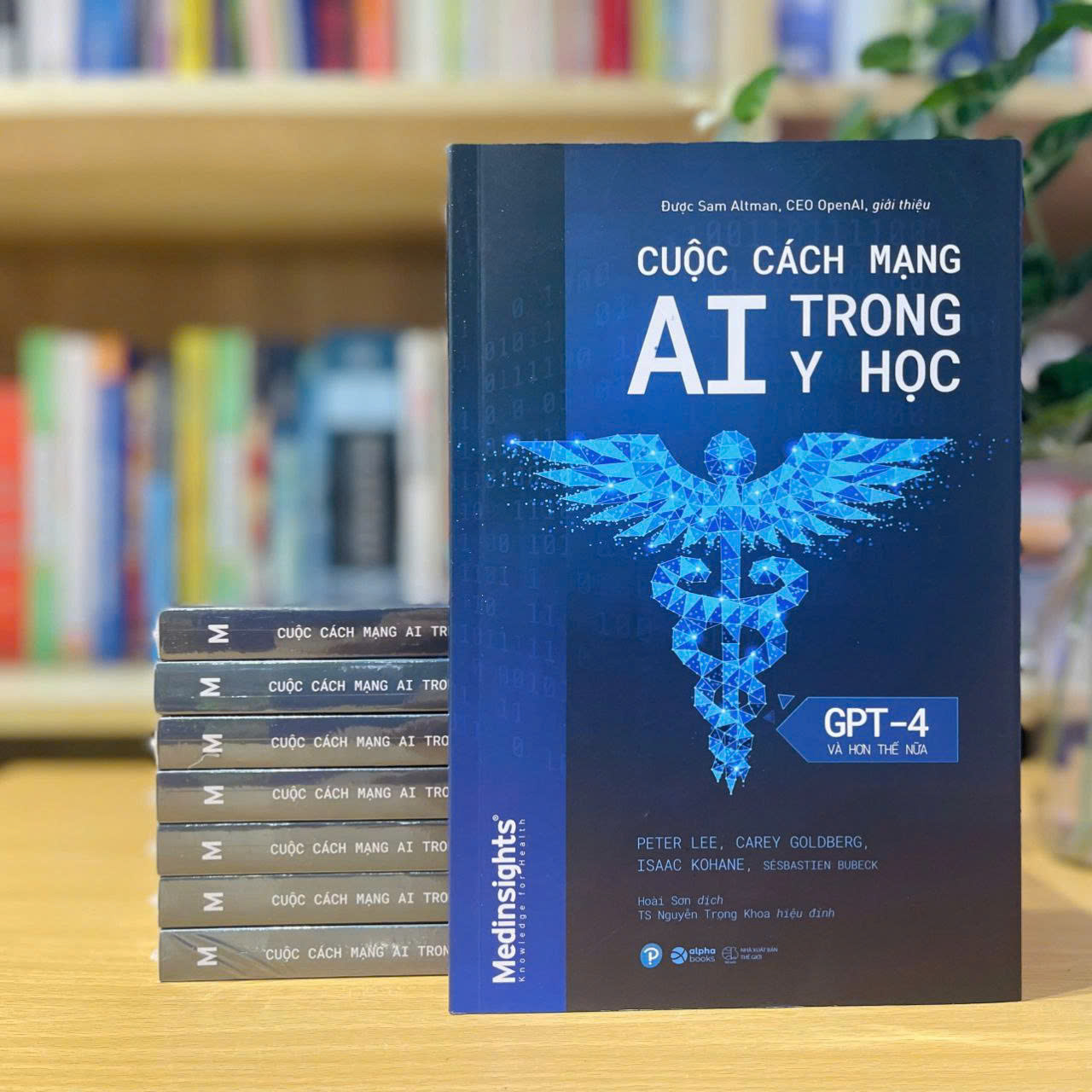 CUỘC CÁCH MẠNG AI TRONG Y HỌC - Peter Lee, Carey Goldberg, Isaac Kohane - Hoài Sơn dịch - AlphaBooks