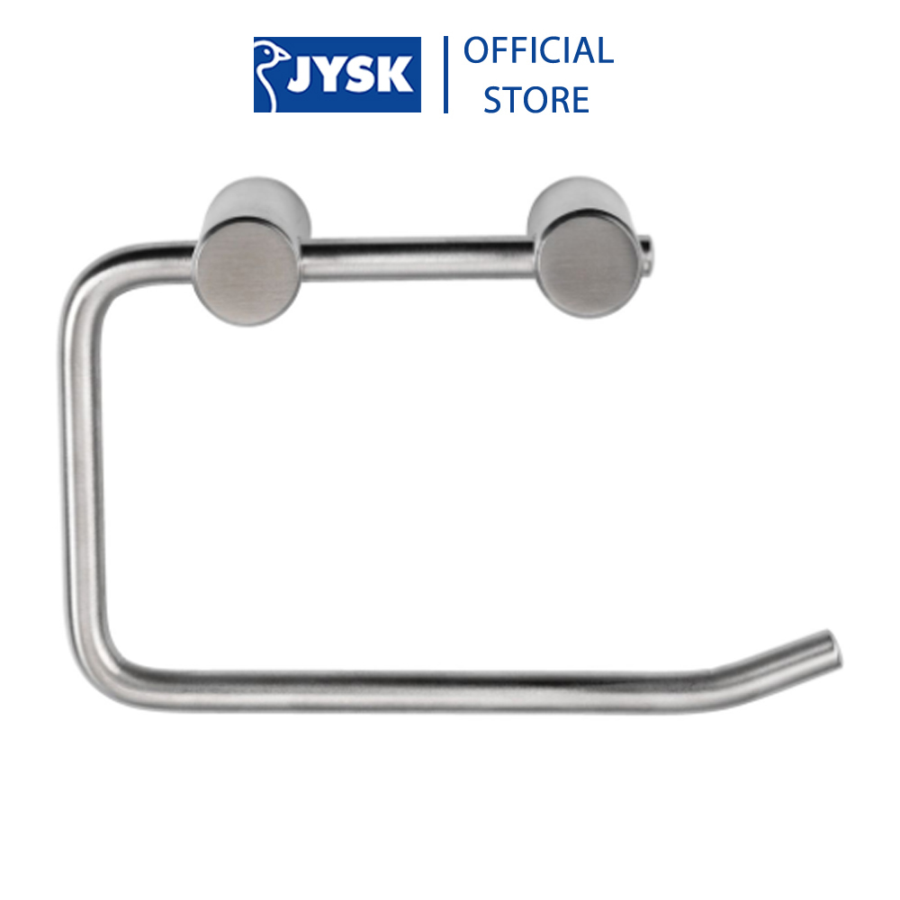 Giá treo giấy vệ sinh | JYSK Medle | inox | màu inox | D9xR2xC14cm