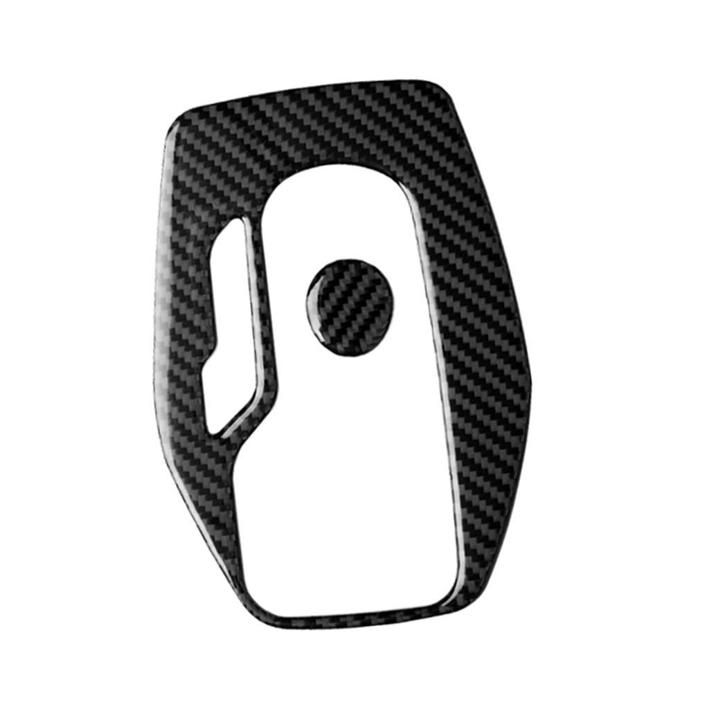 Carbon Fiber Inner Decorate Gear Panel Cover Sticker for