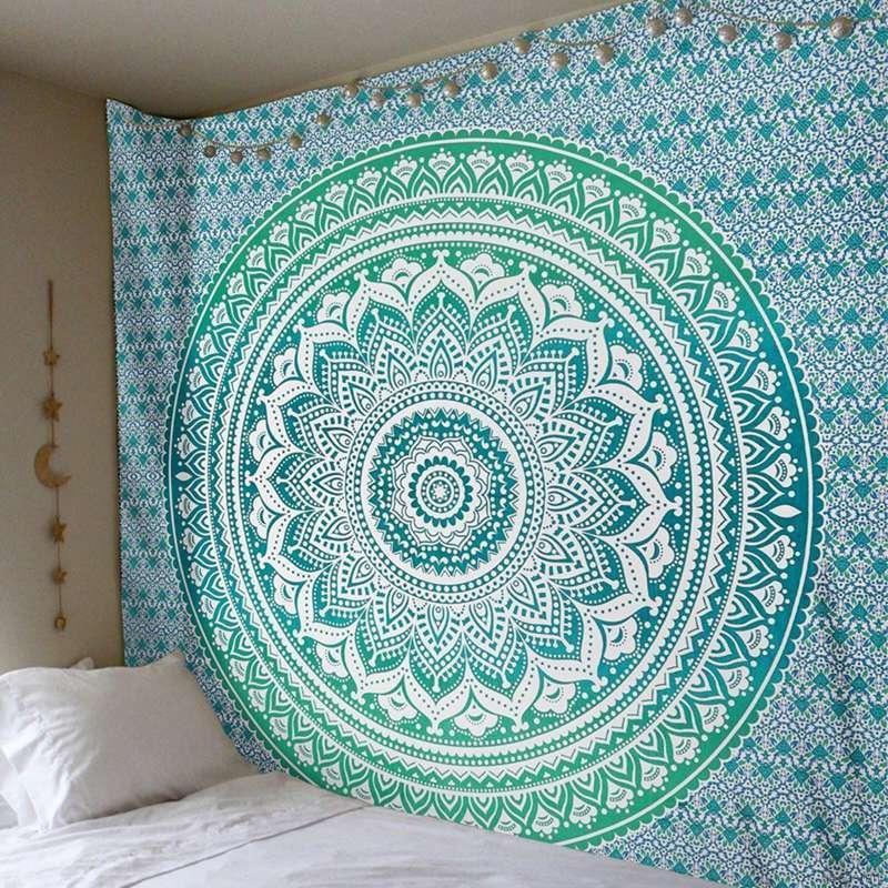 Thảm treo tường trang trí phong cách Bohemian