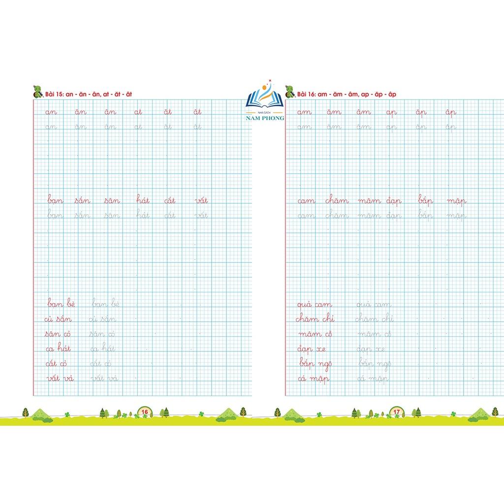 Tập viết chữ Hoa cỡ nhỏ - Luyện viết chữ cỡ nhỏ 1 ô ly theo chương trình SGK mới