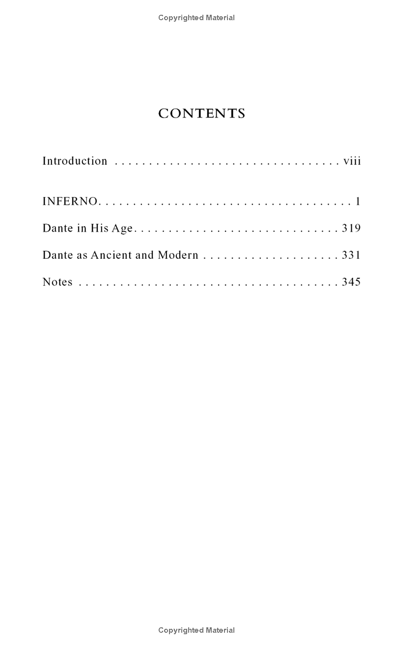 Inferno: The Divine Comedy Of Dante Alighieri