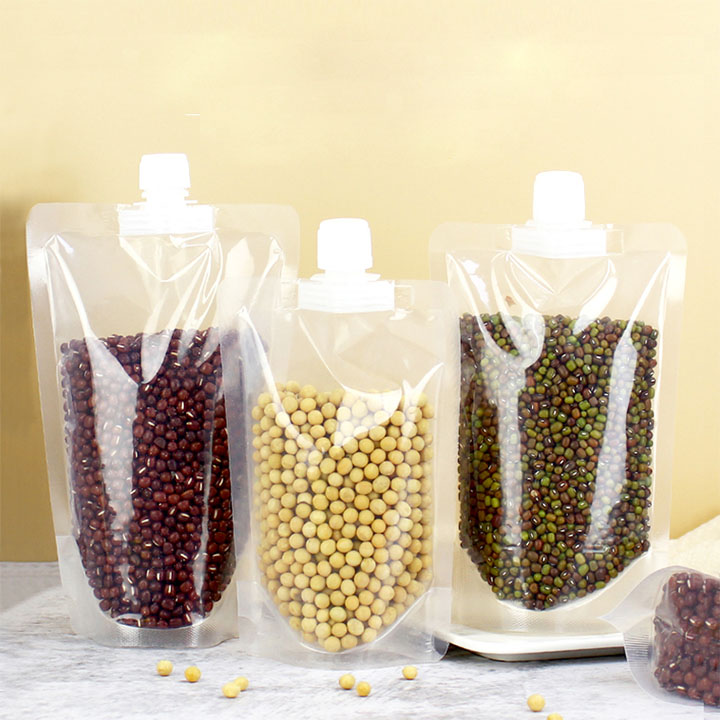 Set 5 Túi Đựng Bảo Quản Đồ Khô, Các Loại Hạt Ngũ Cốc- Túi Đựng Thực Phẩm Có Nắp Đậy Chống Ẩm Tiện Lợi