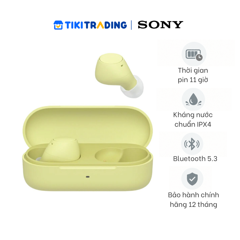 Tai nghe Bluetooth True Wireless Sony WF-C510 - Hàng chính hãng