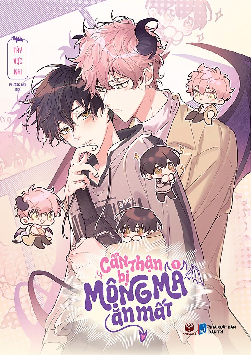 Sách - Cẩn Thận Bị Mộng Ma Ăn Mất - Tập 1 - Tặng Kèm Bookmark