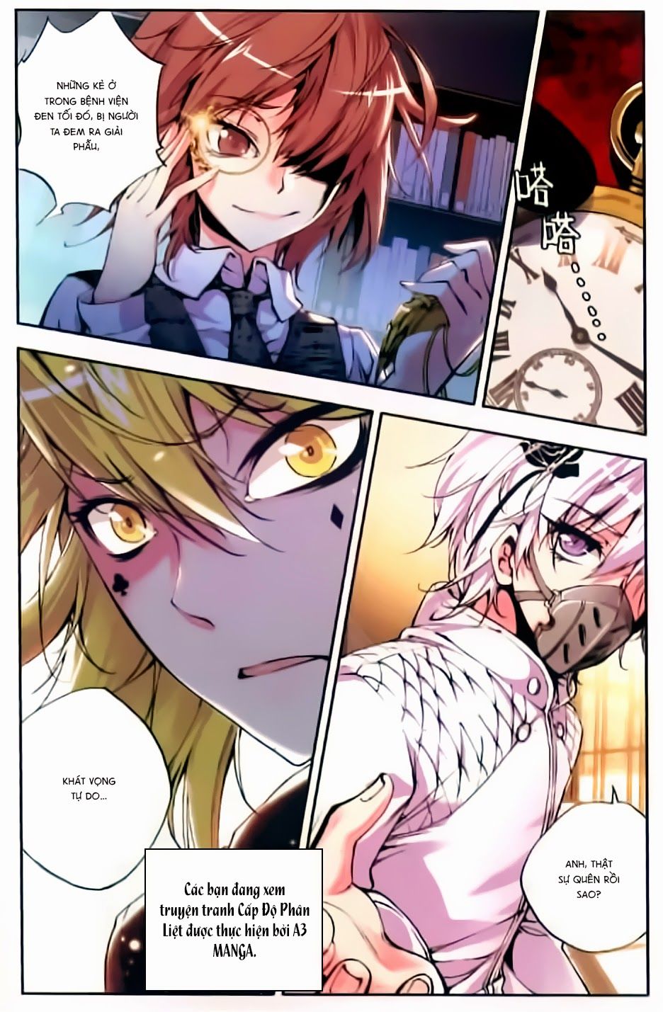 cấp độ phân liệt chapter 13 22