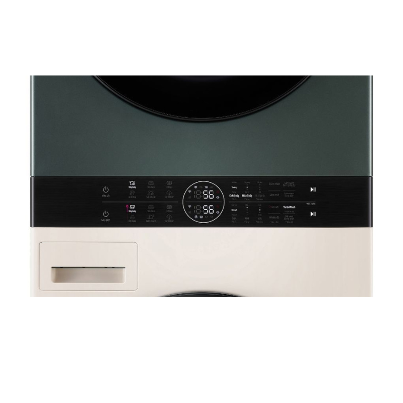 Tháp giặt sấy LG 14kg sấy 10 kg WT1410NHEG - Hàng Chính Hãng - Mới 100%