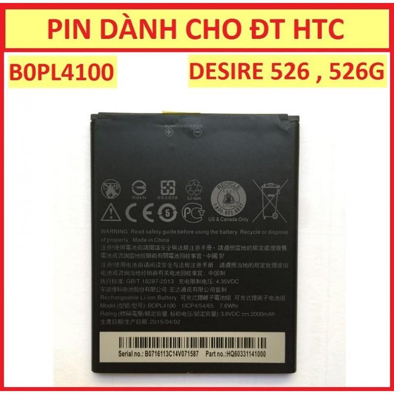 Thay pin dành cho HTC Derisire 526 526G