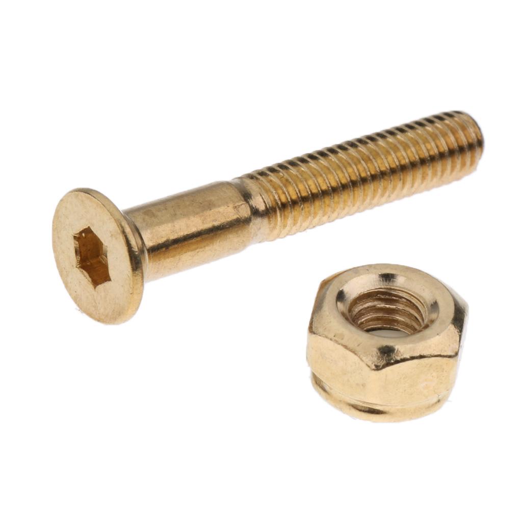2x8 sets 29mm Skateboard Hardware Mounting Bolts Screws Skateboard Accessories