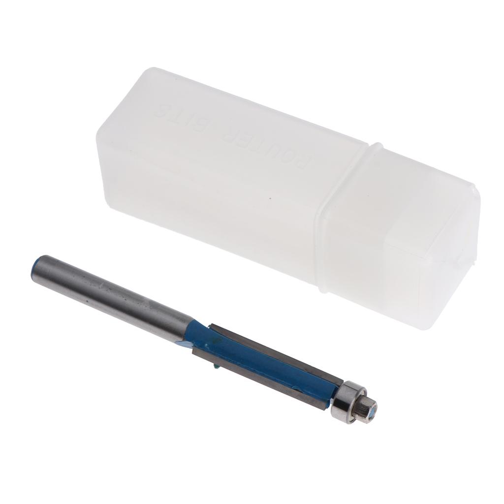 Bearing Flush Trim Router Bit with Alloy Tipped Router Bit Cutter Tools