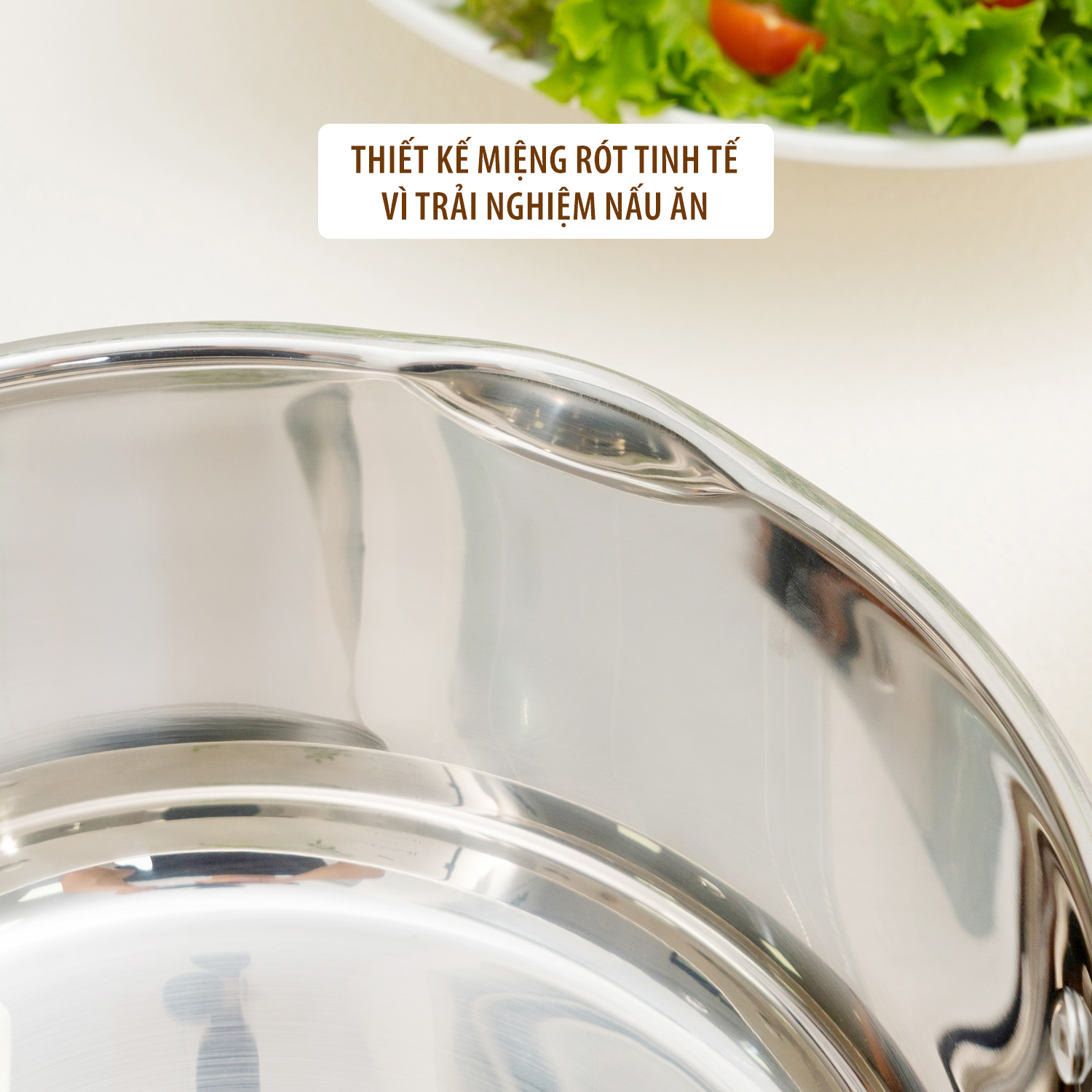 Bộ nồi inox 304 cao cấp 5 đáy Kalpen Lermat L1pro - Hàng chính hãng bảo hành 5 năm