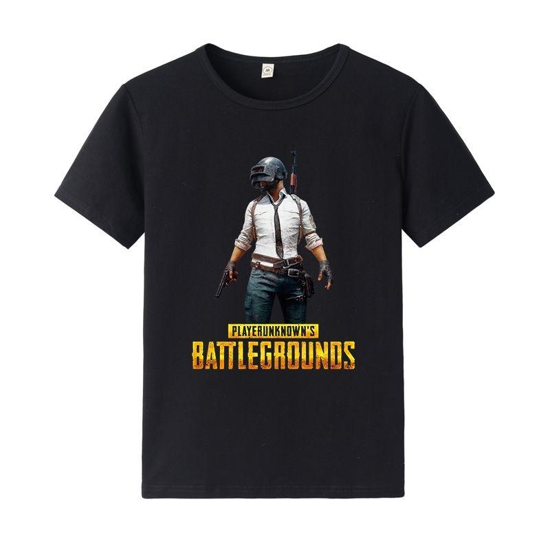 Áo Thun In PUBG Hai Màu Trắng Đen