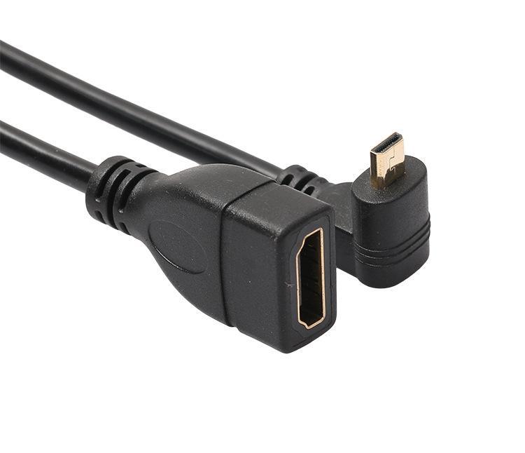 Khuyến mại micro HDMIi sang chuẩn độ nét cao dòng micro hdmi kết nối điện thoại di động cáp chuyển chiếu trò chơi truyền hình