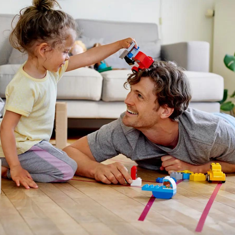 BỘ LẮP RÁP LEGO DUPLO 10886 BỘ XE HƠI ĐẦU TIÊN CỦA BÉ