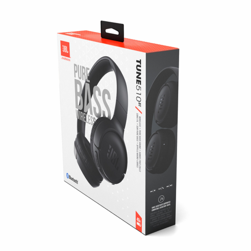 Tai Nghe Bluetooth Chụp Tai On-ear JBL T500BT - Hàng Nhập Khẩu