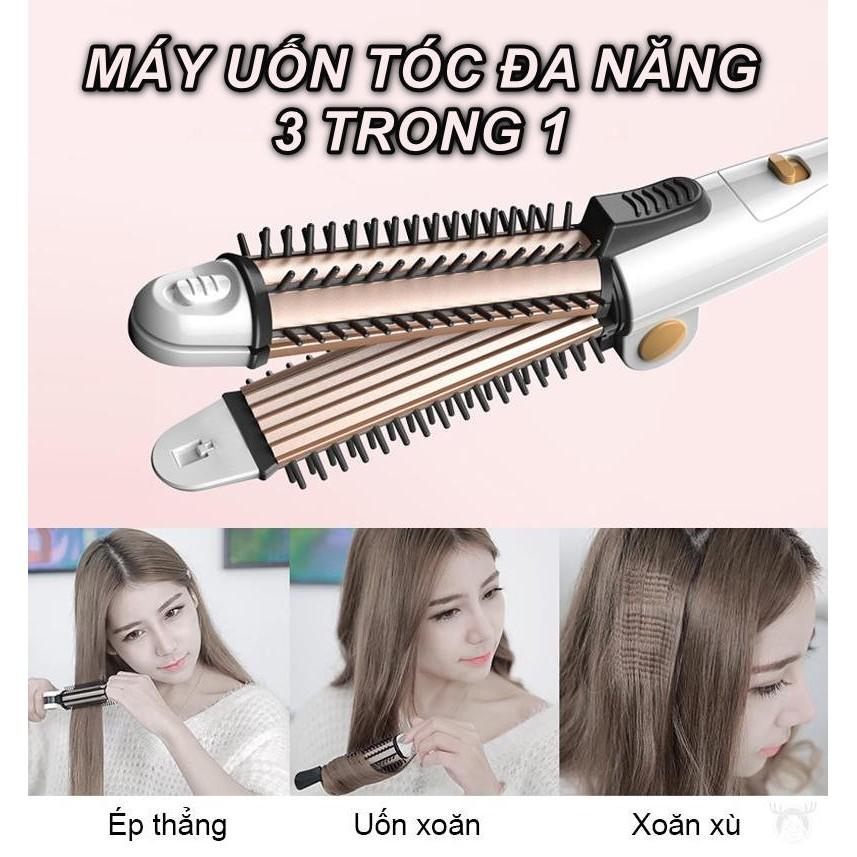 Máy uốn tóc AUX đa năng 3in1