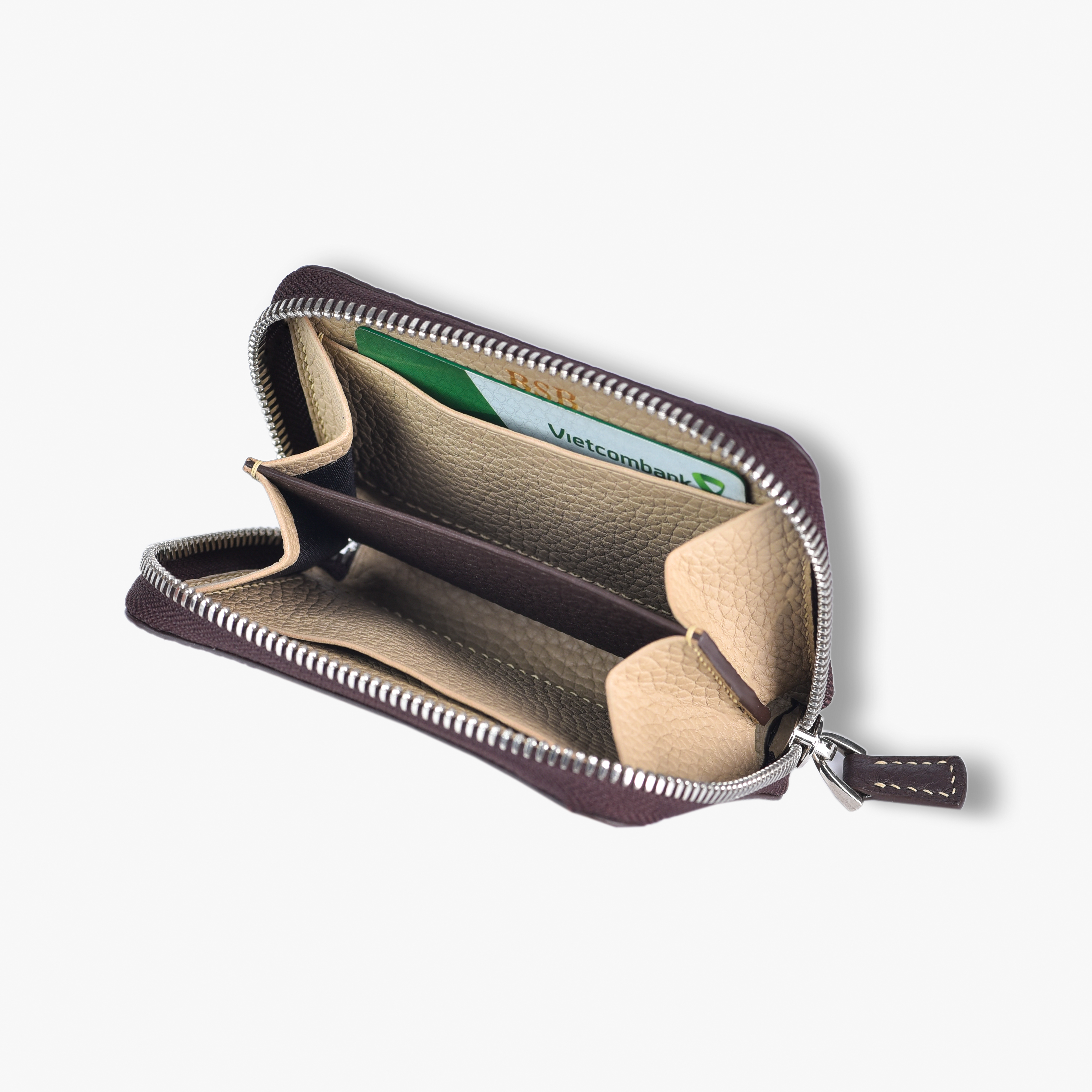 Ví nữ zip nhỏ tiện lợi đẳng cấp BSB Leather BSB 1097
