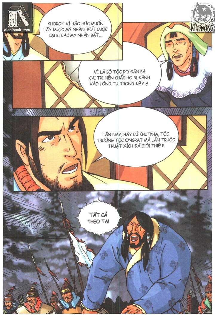 thành cát tư hãn chapter 59 9