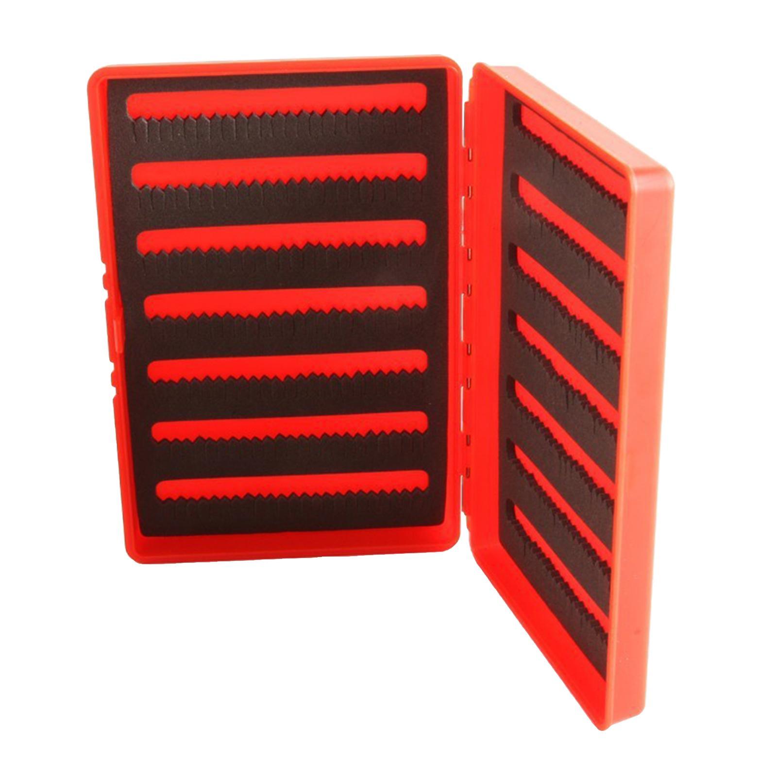 Double Sided Fly Fishing Box Portable Hooks Storage Case