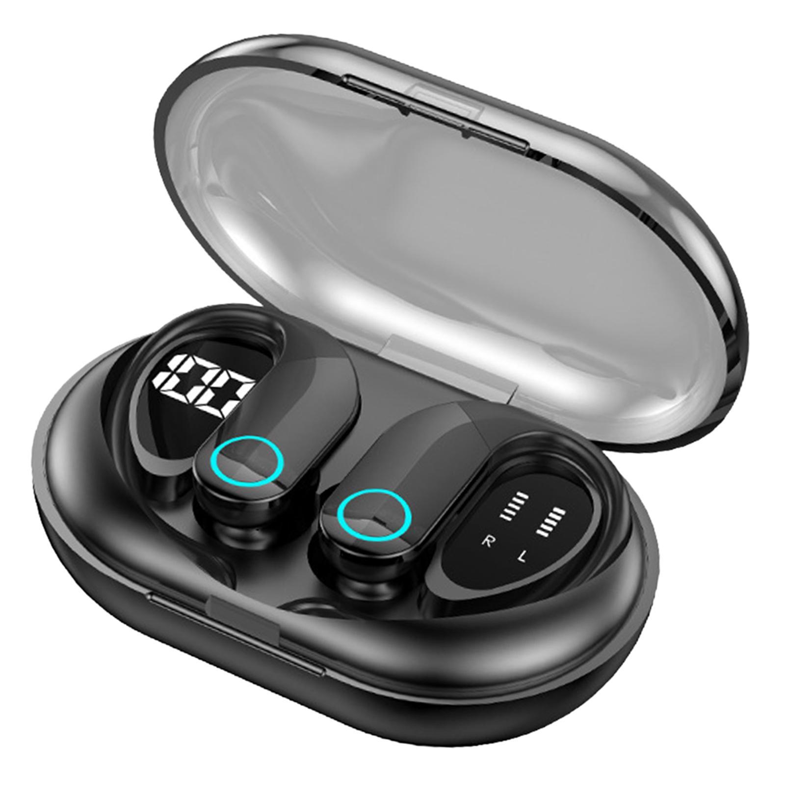 True W Stereo Earphones Hanging Ear Noise Reduction Headset for Running