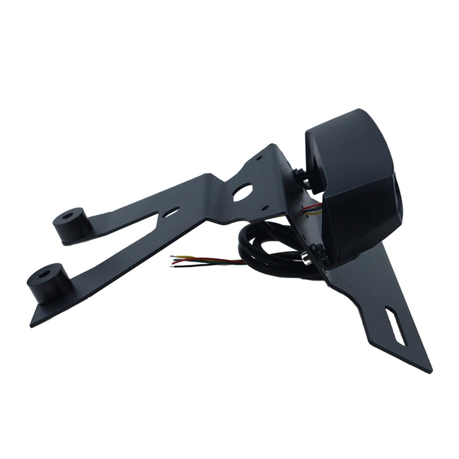 Motorcycle License Holder Registration Bracket LED Tail for 900