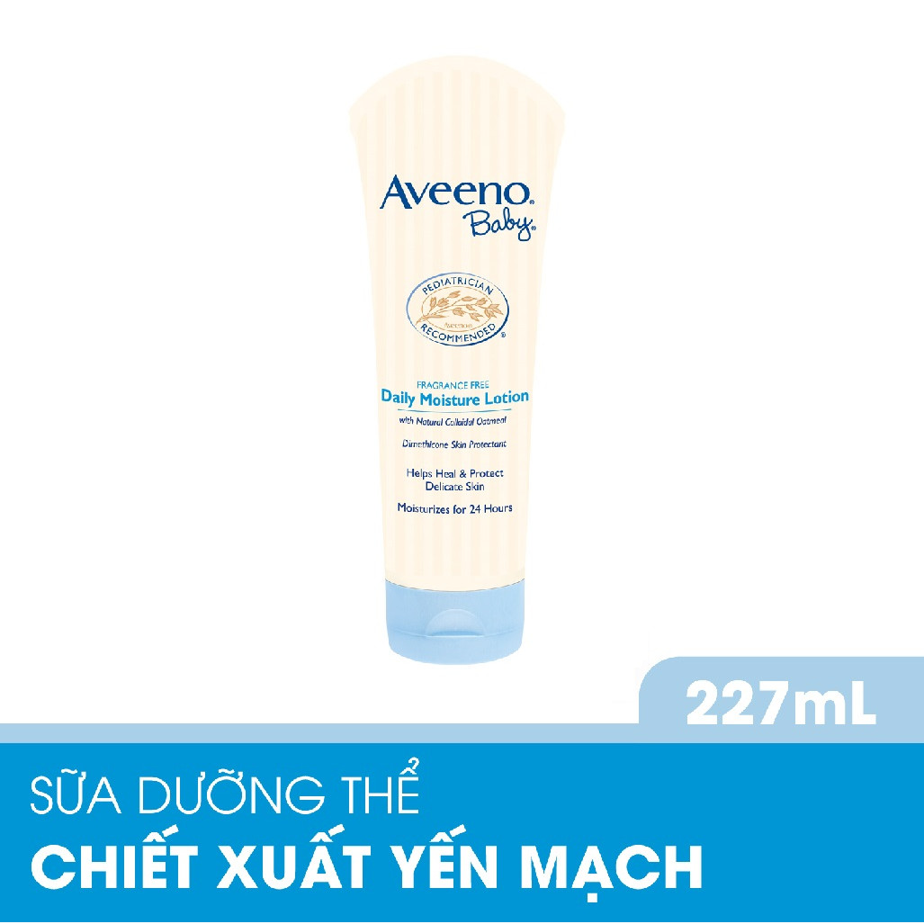 Sữa dưỡng thể hàng ngày Aveeno Baby Daily Moisture Lotion 227g