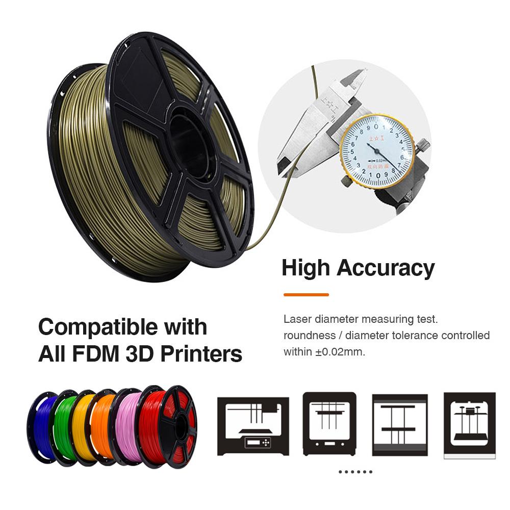 Flashforge Máy in 3D Filament PLA 1.75mm 1kg /spool Vật liệu in 3D cho máy in FDM