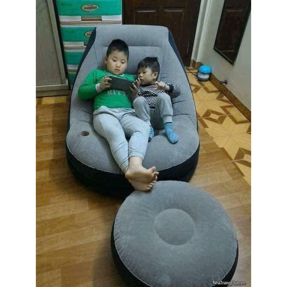 Sỉ ghế hơi tựa lưng tặng 1 bơm điện