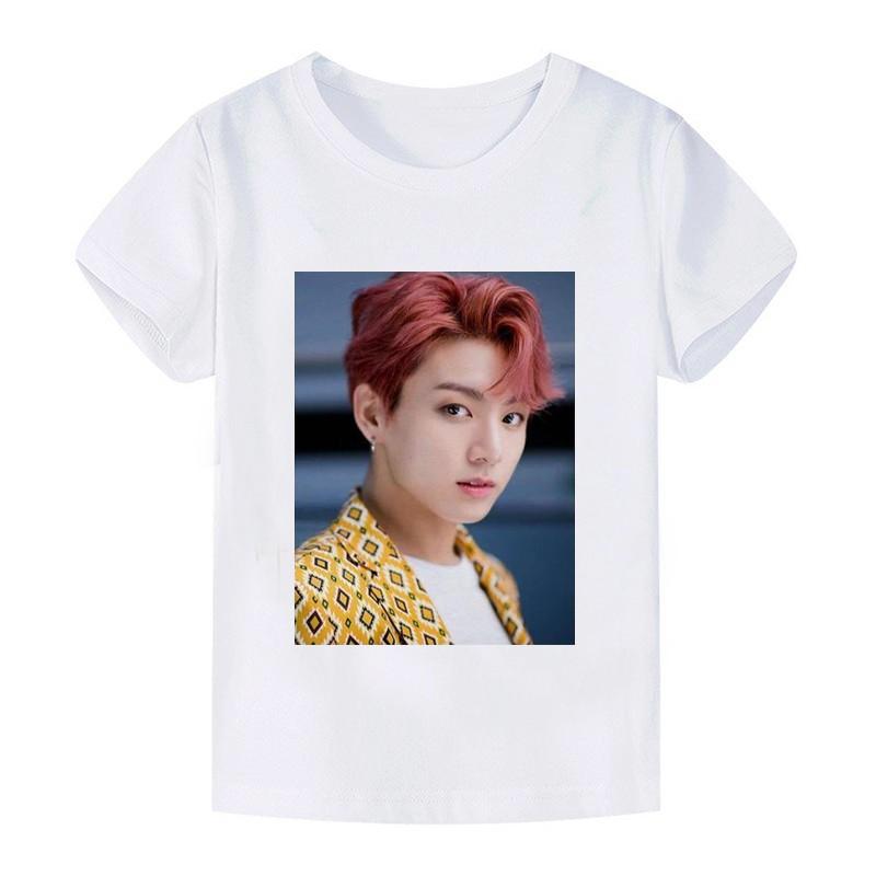 Áo phông in hình JUNGKOOK BTS cổ tròn siêu thoáng mát