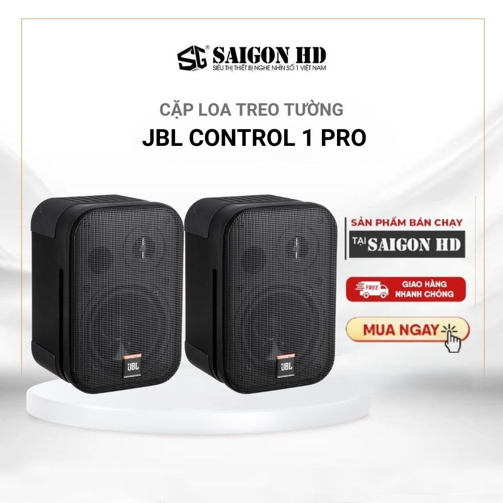 Cặp loa treo tường JBL Control 1 Pro - Hàng chính hãng, giá tốt