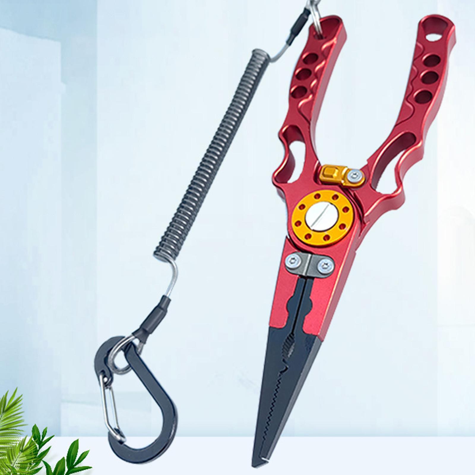 Fishing Pliers Gift Aluminum Alloy Hook Grabber for Freshwater Men Saltwater