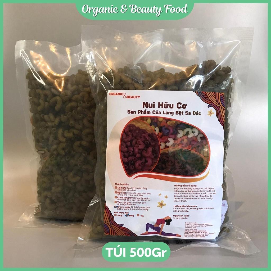 Nui Chùm Ngây Organic&Beauty - Nui Rau Củ FUMA Eatclean/ Giảm Cân / Healthy - Nui Hữu Cơ - Túi 300g/ 500g