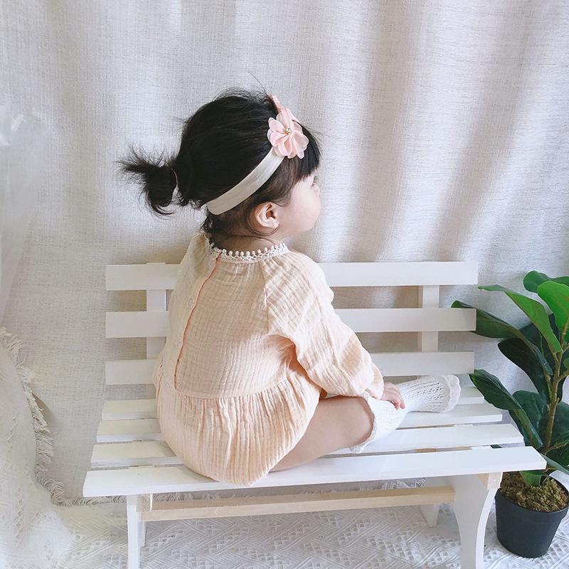 BabyGao Set 3 chi tiết vớ + áo body + băng đô cho bé gái cực đáng yêu